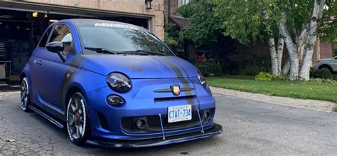 Pin by Billy on Matte blue fiat 500 Abarth in 2023 | Fiat 500, Fiat ...