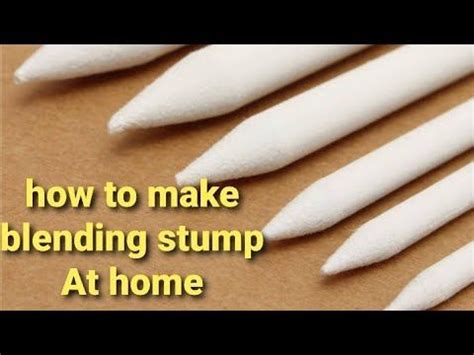 Diy Blending Stump : How To Use Blending Stumps 10 Steps With Pictures ...