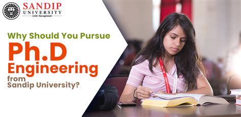 Reasons to pursue PhD in Engineering from Sandip University