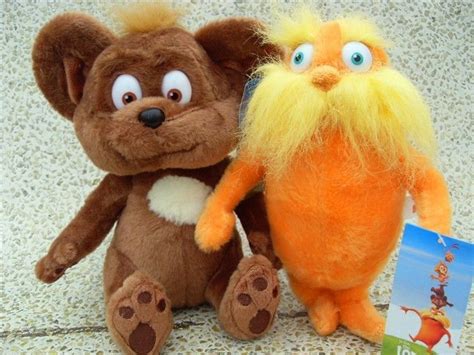 The Lorax & Bar-Ba-Loots Bear 2PCS Dr.Seuss 9" Gift Plush Toy | The ...