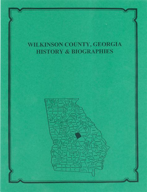 Wilkinson County, Georgia History and Biographies - Mountain Press and ...