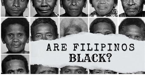 Are Filipinos Really Black? | The Connection Between Africans and ...