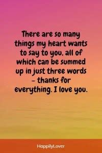 104+ Thank You For Loving Me Quotes and Messages - Happily Lover