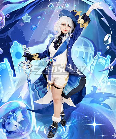 Genshin Impact Furina De Fontaine Focalors Cosplay Costume, 43% OFF