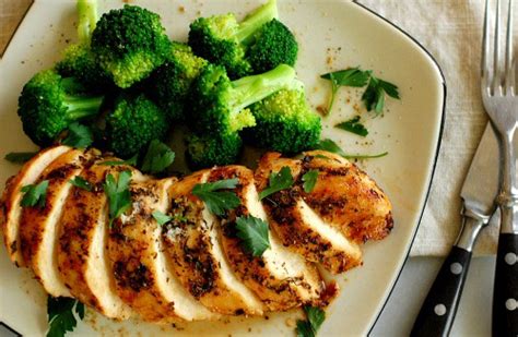 Grilled Herb Crusted Chicken Breast