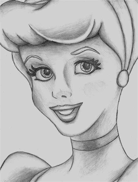 Disney Princess Pencil Drawing at PaintingValley.com | Explore ...