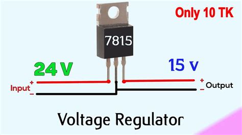 7815 voltage ic | 24 v to 15 volt convert | More Ideas - YouTube