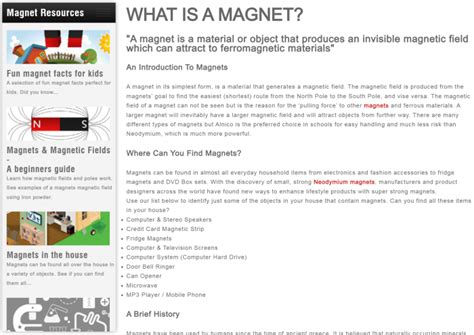 Where Can You Find Free Teaching Resources About Magnets ...