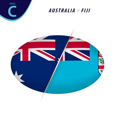 Rugby competition Australia v Fiji . Rugby versus icon. 29214537 Vector ...