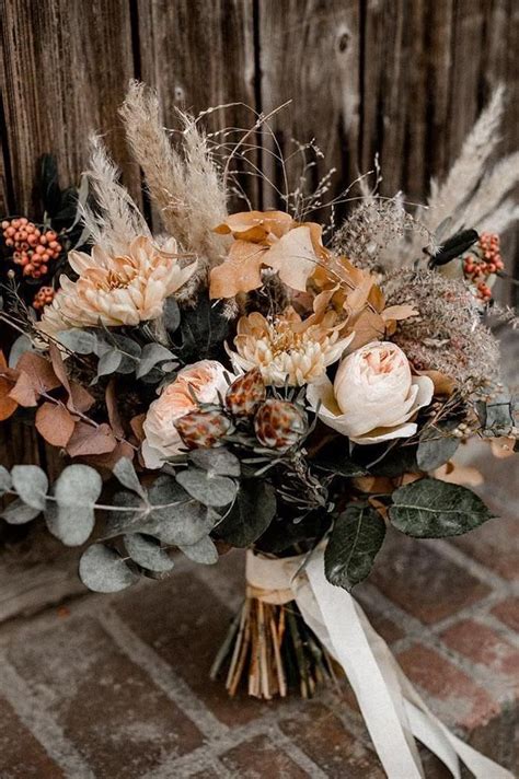 25 Boho Rustic Wedding Bouquets That Really Inspire - Mrs to Be