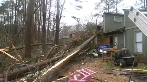 NC Weather: Confirmed EF-1 tornado hits Wake County, damage reported in ...