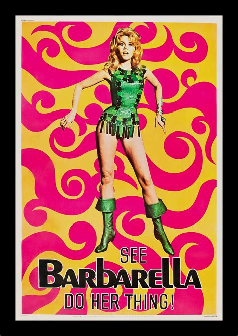 BARBARELLA * 40x60 CineMasterpieces ORIGINAL VINTAGE MOVIE POSTER 1968 ...