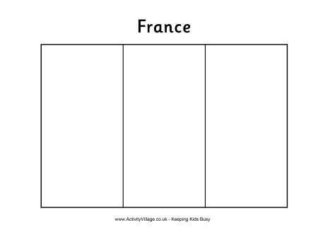 French Flag Coloring Pages Printable - MilooiEverett