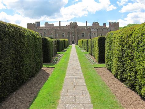 Herstmonceux Castle gardens © Oast House Archive :: Geograph Britain ...