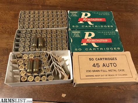 ARMSLIST - For Sale: 45 ammo