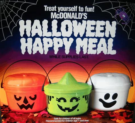 McDonald's Halloween Happy Meal buckets returning?