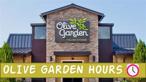 Olive Garden Hours With Opening and Closing Timings