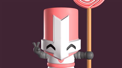 ArtStation - Pink Knight - Castle Crashers | Resources