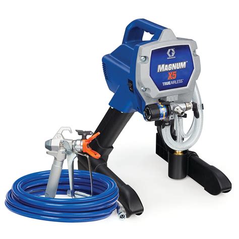 Graco Magnum 262800 X5 Stand Airless Paint Sprayer, Blue Magnum X5 ...