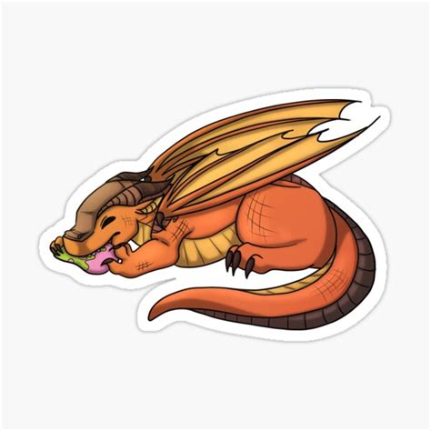 "Wings of Fire: Chibi Clay" Sticker for Sale by ConvenientCat | Redbubble