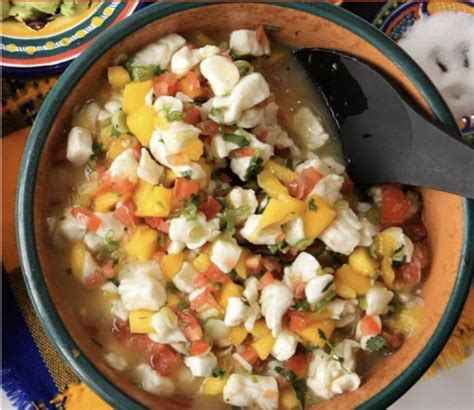 Mexican Mango and White Fish Ceviche - Thrive Carolinas