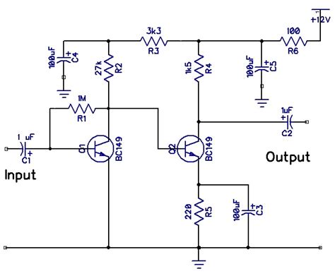 Gambar Skema Rangkaian Preamp Mic Gambar Elektronika Pre Amp Elektronik ...