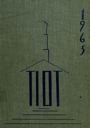 Norwood High School - Tiot Yearbook (Norwood, MA), Class of 1965, Cover