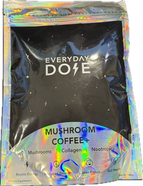 Everyday Dose 30 Servings Dose Bag - Mushroom Coffee + | Therasage ...