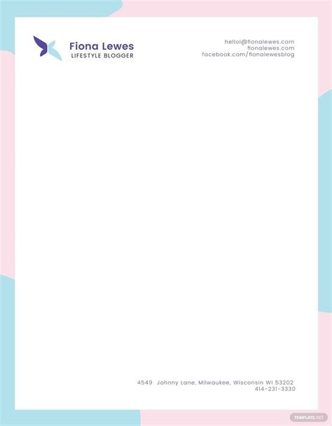 Modern Letterhead Templates in PDF - FREE Download | Template.net