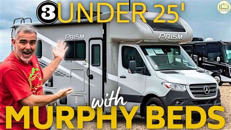 3 Awesome Class C RVs Under 25 Feet With Murphy Beds - 2024 Models ...