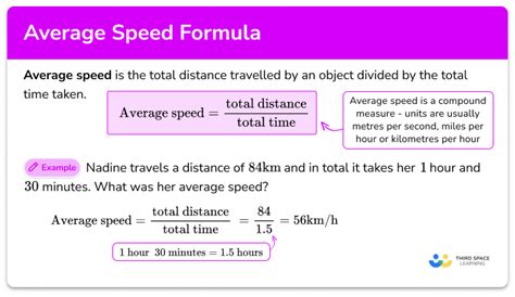 Average Speed Definition, Formula Calculation Video Lesson , 54% OFF