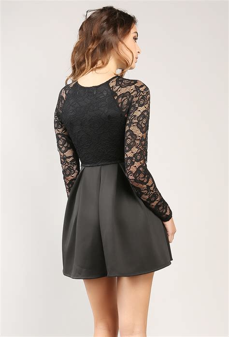 Lace Overlay Dress | Shop Old Dresses at Papaya Clothing