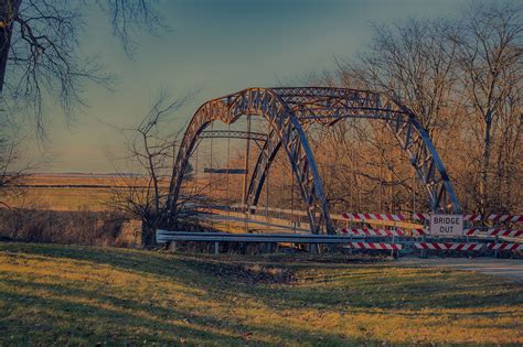 Sugar Creek Bridge | Old bridge, Milford, Bridge