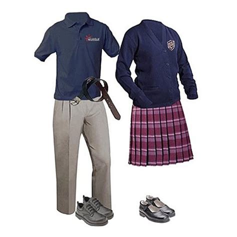 Summer Poly Cotton School Uniform Set at Rs 440/set in Thane | ID ...