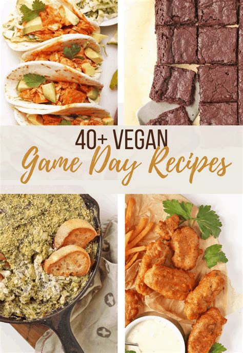 40 BEST Vegan Game Day Recipes | My Darling Vegan