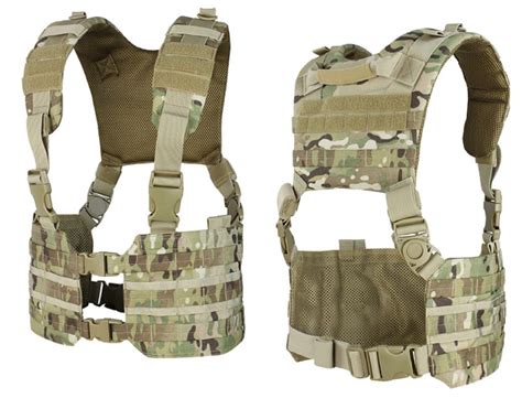 Condor MCR7 Ronin Chest Rig Quick Release Padded MOLLE Tactical H-Harn ...