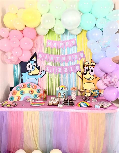 Bluey Birthday Party | 2nd birthday party for girl, Girls birthday ...