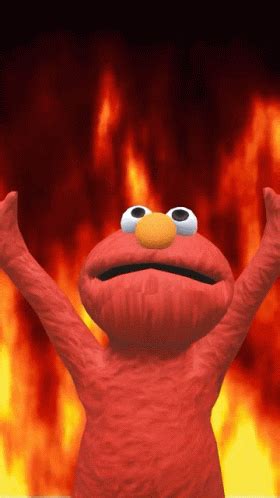 Hell Flame Elmo Evil Laugh GIF | GIFDB.com