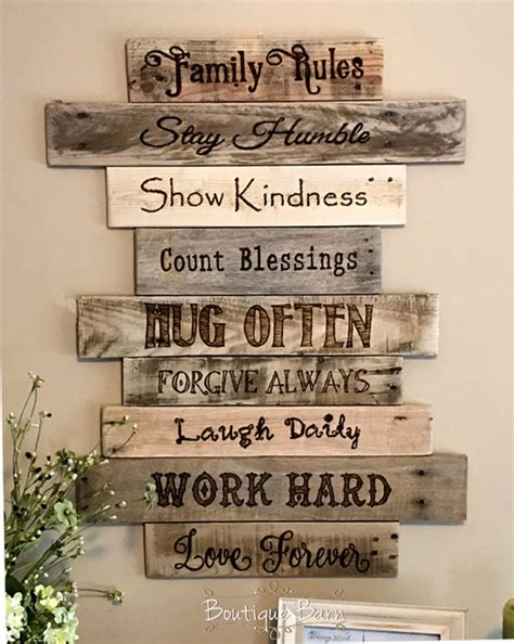 18 Rustic Wall Art & Decor Ideas That Will Transform Your Home - Craft-Mart