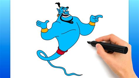 How To Draw Genie From Aladdin - Permissioncommission