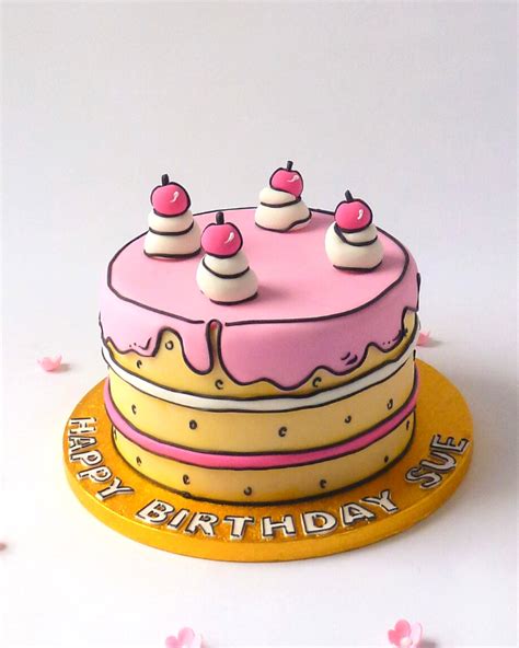 Cartoon Birthday Cake - Karen's Cakes