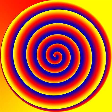 Optical illusion spiral Digital Art by Twilight Vision - Pixels