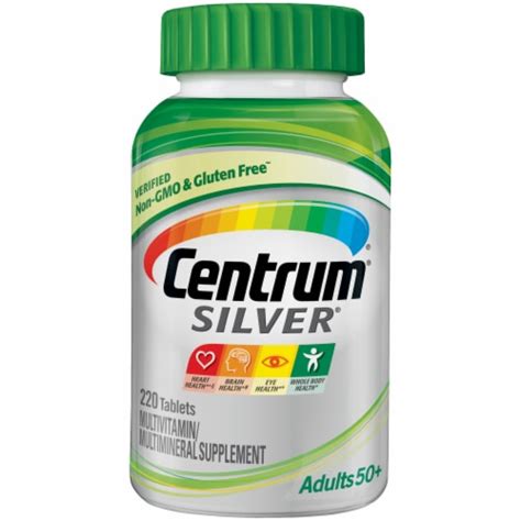 Centrum Silver For Adults 50 Plus Multivitamins, 220 ct - Kroger