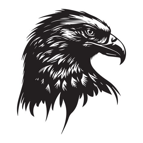 Eagle Head Logo, Eagle face vector illustration. Eagle Tattoo Design ...