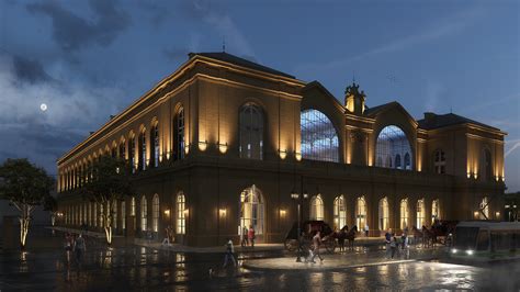 Gare Montparnasse, Railway Station in 1852 | Adeel Hameed - CGarchitect ...