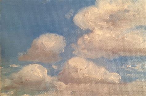 Oil painting of clouds by Jacqueline Overstreet | Cloud painting ...