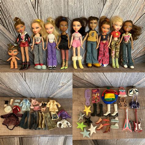 Vintage Bratz Lot With 10 Dolls Clothes Shoes Accessories | Etsy