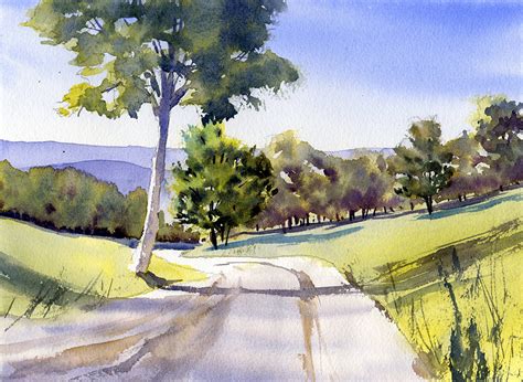 Painting Trees In Watercolor – How We See Trees | Watercolor Methods