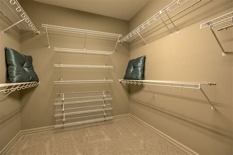 Large Walk-In Closet with Wire Shelving