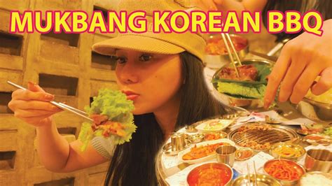 MUKBANG KOREAN BBQ - YouTube